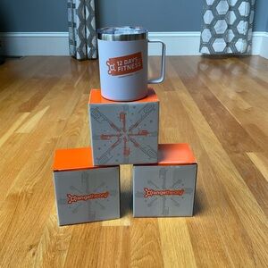 Set of 3 Orangetheory stainless mugs